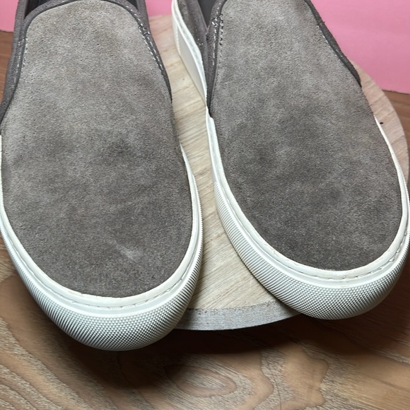 UGG Jass Brown Suede Loafers Slip On Casual‎ Leather Liner Comfy Neutral - Picture 3 of 9